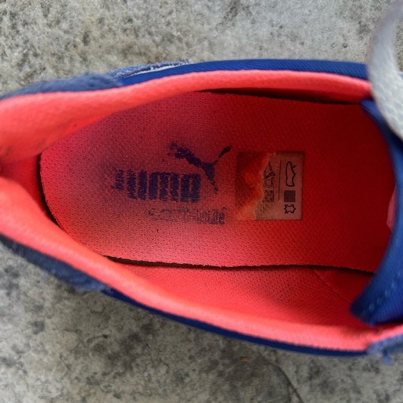 Puma Classic Wedge Carolina Stripe, size 9 - Picture 7 of 14